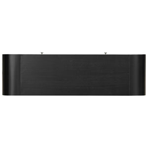 English Elm Trexm Fluted Drawer Acacia Veneer Console Table Rustic Entryway Sofa Hallway Accent Black N715P266077B