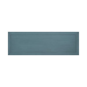 English Elm Trexm Cambridge Vintage Pine Console Table Four Drawers Open Shelf Entryway Storage Dark Blue N715P415310M