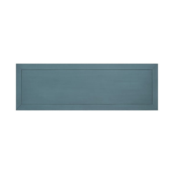 English Elm Trexm Cambridge Vintage Pine Console Table Four Drawers Open Shelf Entryway Storage Dark Blue N715P415310M