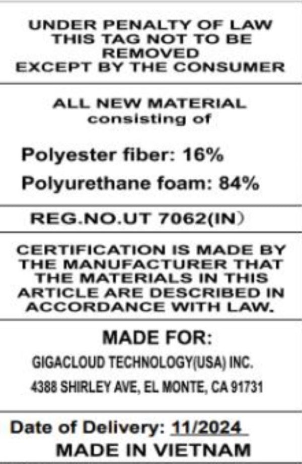English Elm TOPMAX Farmhouse 48" Rectangular Wood Bar Height Dining Set with 2 Cushioned Stools, Space-Saving Design Gray+Beige N717P334716E