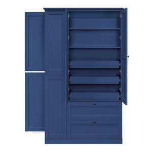 English Elm N717p426197c[not for Sale] Freestanding Kitchen Pantry Cabinet with Adjustable Shelves N717P426197C