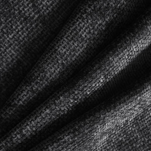 English Elm [new Sku of N723s6037b] Chenille L-shaped Cloud Sectional with Pocket Spring Seating for Modern Living Black N723S7037B