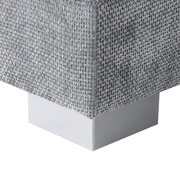 English Elm [new Sku of N723s6037b] Chenille L-shaped Cloud Sectional with Pocket Spring Seating for Modern Living Gray N723S7037E