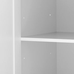 English Elm Bar Cabinet with Wine Rack Glass Holders LED Lighting and Fridge Space Mid Century N728P511478W