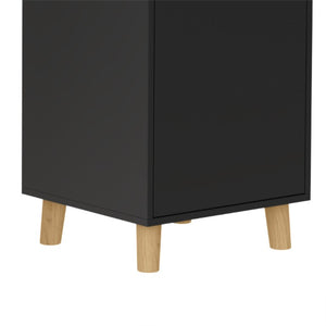 English Elm Bar Cabinet Tall Floor to Ceiling Unit with Wine Rack Glass Holders Open Shelving Bar Cabinet with Storage N728S511476B
