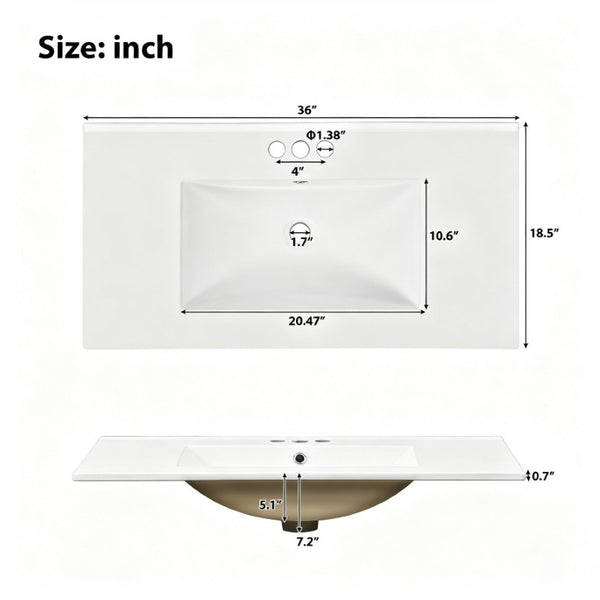 English Elm Viedo]59-Inch Freestanding Double Sink Vanity with Rubberwood Legs and Soft Close Doors Let Me Count: = 13, Then Space, = 12, = 6, = 4, = 6, = 4, = 10, = 4, and = 3, Blue 36 inches N729P000043C