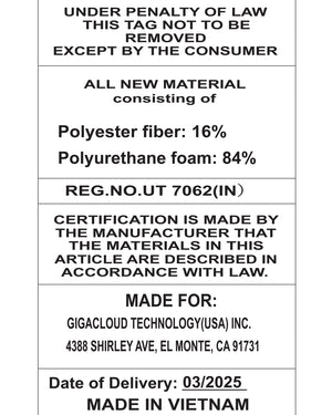 English Elm Farmhouse Upholstered Dining Chairs Set of 4 with High Back, Comfortable Modern Seating for Home Use Brown+Beige N752P271803D
