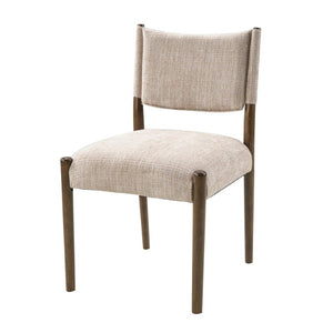 English Elm 3-Piece Drop-Leaf Round Dining Set Birch Veneer Top Upholstered Chairs Small Space Walnut N752S000619D
