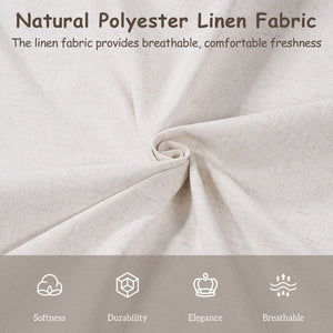 English Elm Queen Linen Upholstered Platform Bed Pillow Back Headboard Modern Bedroom Frame N757Q420231W