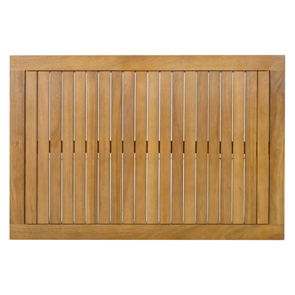 English Elm Outdoor Acacia Wood Rope Weave 4 Piece Sectional Set for Patio Resort Style N757S408828B