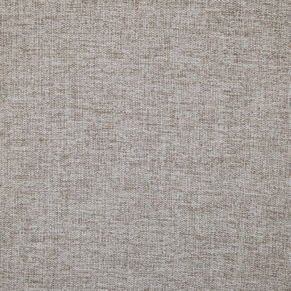 English Elm King Wingback Platform Bed with Button Tufted Upholstered Headboard and Piped Tailoring Grey N761S0000036E