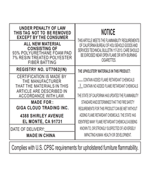 English Elm Christopher Knight Home® - VIRGIL Fully Upholstered King Bed with Button Tufted Diamond Stitch Headboard, Sturdy Frame LIGHT GREY 81.75 L x 25 W x 9 H N761S7106803E