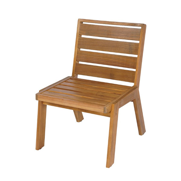 English Elm 7 Piece Solid Acacia Wood Outdoor Dining Set with Slatted Table and Cushioned Chairs N762P371718D_N762P455540D6