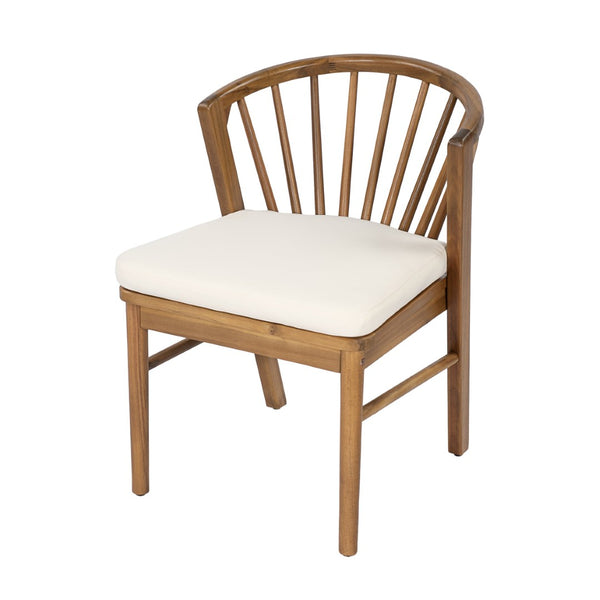English Elm 7 Piece Solid Acacia Outdoor Dining Set Windsor Spindle Chairs Extendable Teak Table N762P467423D_N762P389932A6