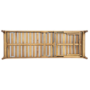 English Elm 76.8" Acacia Wood Outdoor Chaise Lounger Set Woven Rattan Armrests Poolside Patio Light Grey+Natural N762S000020AAE