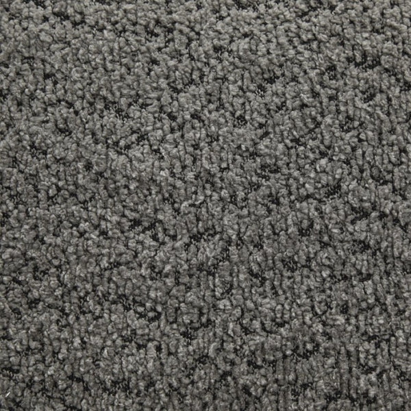 English Elm Modern Boucle Three Seat Sofa with Rubberwood Legs and Pocket Spring Support for Living Room Dark Grey N763P403678R