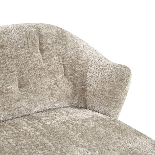 English Elm Modern Button Tufted Three Seater Sofa Plush Upholstered Mid Century Living Room Couch Brown N763P483968D