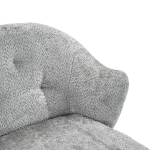 English Elm Modern Button Tufted Three Seater Sofa Plush Upholstered Mid Century Living Room Couch Light Grey N763P483968E