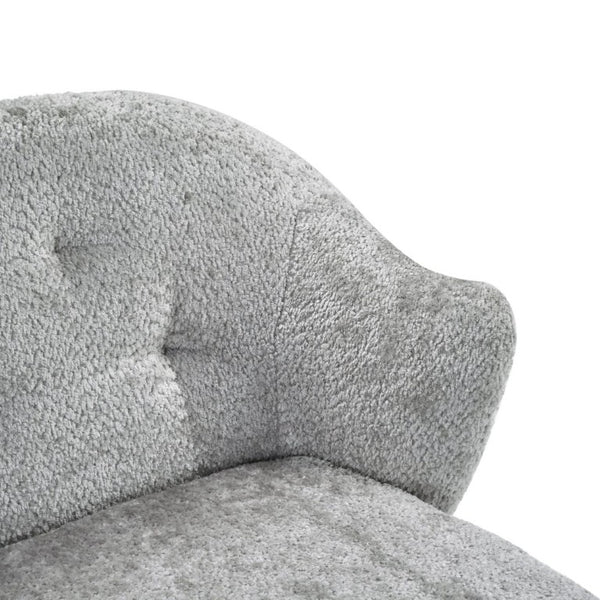 English Elm Modern Button Tufted Three Seater Sofa Plush Upholstered Mid Century Living Room Couch Light Grey N763P483968E