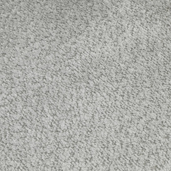 English Elm Modern Boucle Loveseat with Biscuit Tufted Back Square Arms and Walnut Legs Light Grey-Blue N763P485476C