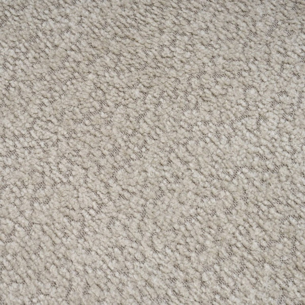 English Elm Modern Boucle Loveseat with Biscuit Tufted Back Square Arms and Walnut Legs Oatmeal N763P485476E