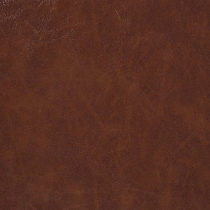 English Elm 360° Swivel Club Chair PU Leather Nailhead Trim Rolled Arms for Living Room Bedroom Brown N763P500960D