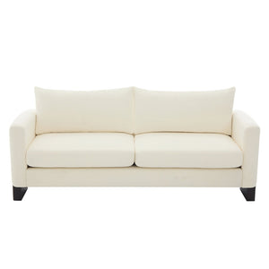 English Elm Cozy Chenille Sofa Set with Pocket Spring Cushions and Rubberwood Legs for Living Rooms N763S000130A