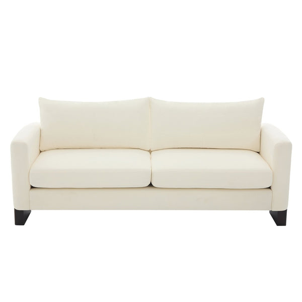 English Elm Cozy Chenille Sofa Set with Pocket Spring Cushions and Rubberwood Legs for Living Rooms N763S000130A