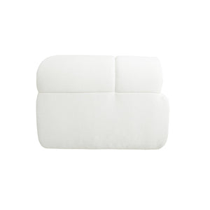 English Elm 122 Inch Modern L-Shaped Sectional with Chaise High-Density Foam Low-Profile Living Room Sofa N767P277694A