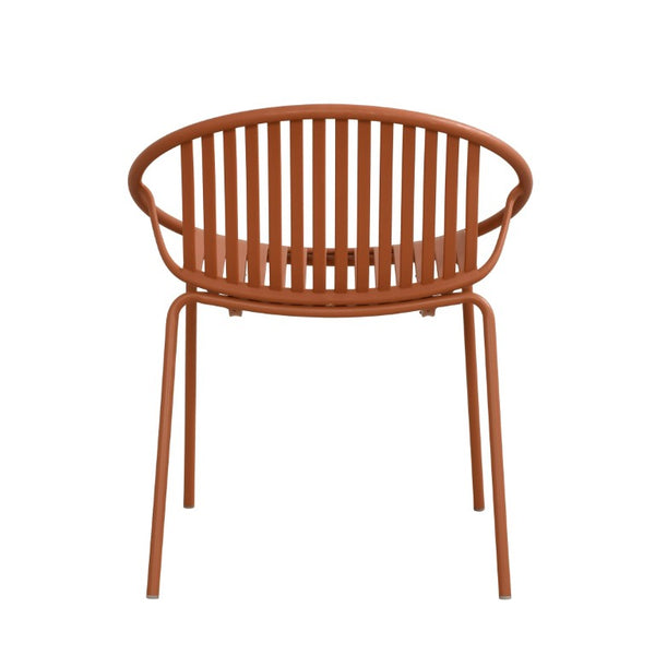 English Elm 7 Piece Outdoor Aluminum Dining Set with Polypropylene Stackable Chairs for Patio N768P192555O_6_N768P491921B