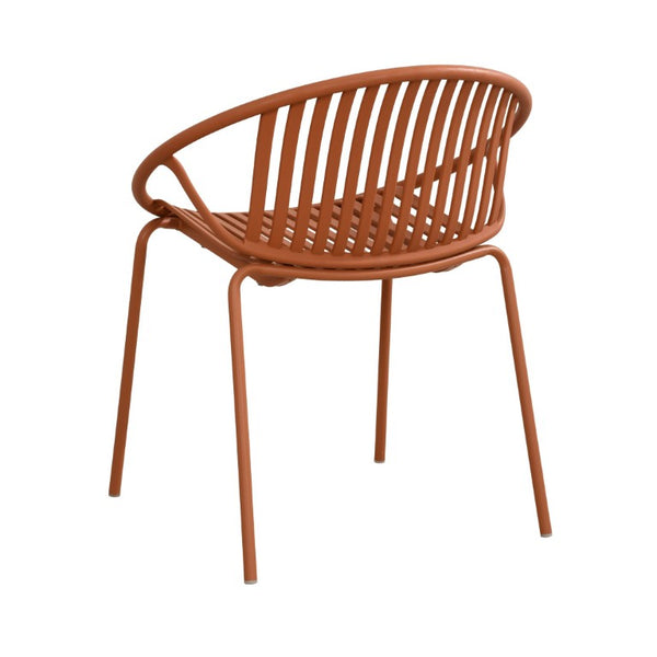 English Elm 7 Piece Outdoor Aluminum Dining Set with Polypropylene Stackable Chairs for Patio N768P192555O_6_N768P491921B