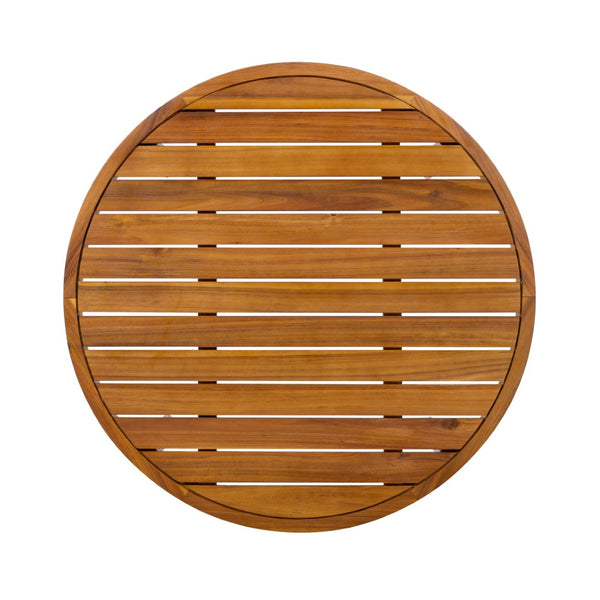 English Elm 4-piece Acacia Wood Outdoor Conversation Set with Handwoven Rope Armrests and Cushions Teak / Oatmeal Rope / Cream Beige Cushion N768P363953T_2_N768P363954T