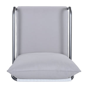 English Elm Outdoor Powder Coated Aluminum Armchair with Thick Weather Resistant Cushions for Patio N768P422424W