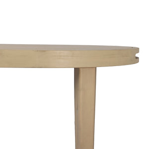 English Elm 70" Oval Solid Acacia Outdoor Dining Table Slatted Weatherproof Patio Design Seats Six Light Teak N768P426984L