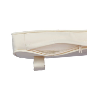 English Elm Outdoor Acacia Wood Patio Chairs Set of 2 with Woven Rope Arms and Cushions Teak / Oatmeal Rope / Cream Beige Cushion N768P426985T
