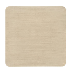 English Elm Square Two Tier Coffee Table with Fluted Legs Beige Wood Finish for Living Room N768P458485N