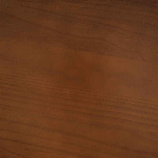 English Elm Flower Petal Solid Pine Round End Table Sculptural Walnut Accent for Any Room N768P476677W