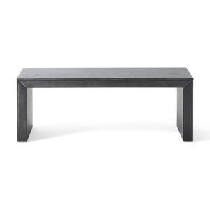 English Elm Wood Dining Bench Solid Rubberwood Acacia Veneer Farmhouse Industrial Seat N768P524517B