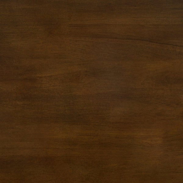 English Elm Walnut Queen Platform Bed Rubberwood Frame Footboard Storage Mid-Century Modern N769Q458324D