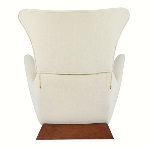English Elm Modern Polyester Accent Chair with Built-in Pet Nook and Storage for Living Rooms Beige N770P422604B
