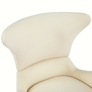English Elm Modern Polyester Accent Chair with Built-in Pet Nook and Storage for Living Rooms Beige N770P422604B