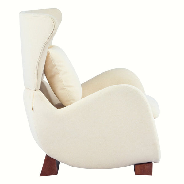 English Elm Modern Polyester Accent Chair with Built-in Pet Nook and Storage for Living Rooms Beige N770P422604B