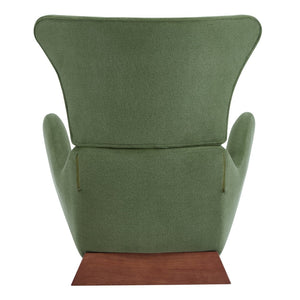 English Elm Modern Polyester Accent Chair with Built-in Pet Nook and Storage for Living Rooms N770P422604G