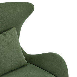 English Elm Modern Polyester Accent Chair with Built-in Pet Nook and Storage for Living Rooms N770P422604G