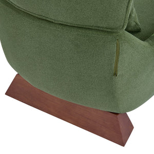 English Elm Modern Polyester Accent Chair with Built-in Pet Nook and Storage for Living Rooms N770P422604G