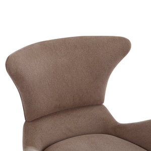 English Elm Modern Polyester Accent Chair with Built-in Pet Nook and Storage for Living Rooms Brown N770P422604R