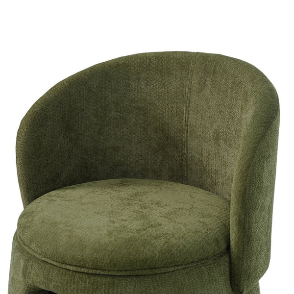 English Elm Green Sage Accent Chair with Pet Nook Convertible Stool Acacia Legs Storage Seat N770P428733G