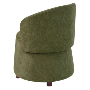 English Elm Green Sage Accent Chair with Pet Nook Convertible Stool Acacia Legs Storage Seat N770P428733G