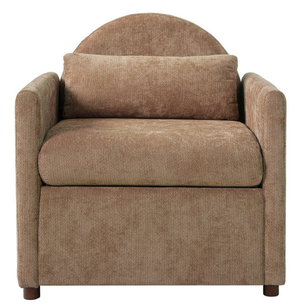 English Elm Coffee Pet Nook Accent Chair Acacia Legs Upholstered Armchair for Modern Living Room N770P428751C