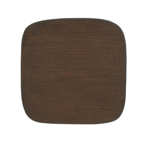English Elm Black MGO Sculptural Tiered Side Table Organic Curves Indoor Outdoor Accent Piece N770P473002B